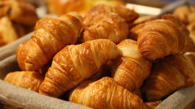 croissant pour le petit déjeuner